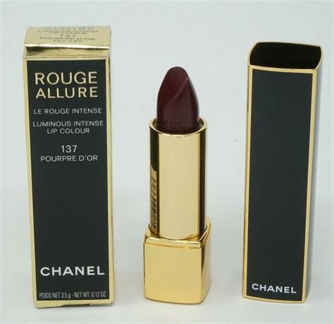 chanel rouge allure pourpre d'or